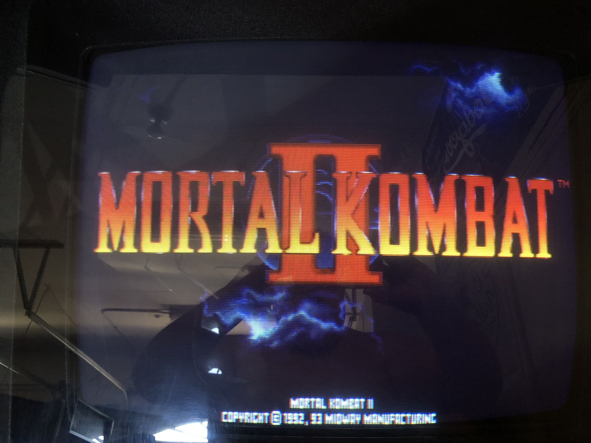 Mortal Kombat ll arcade board