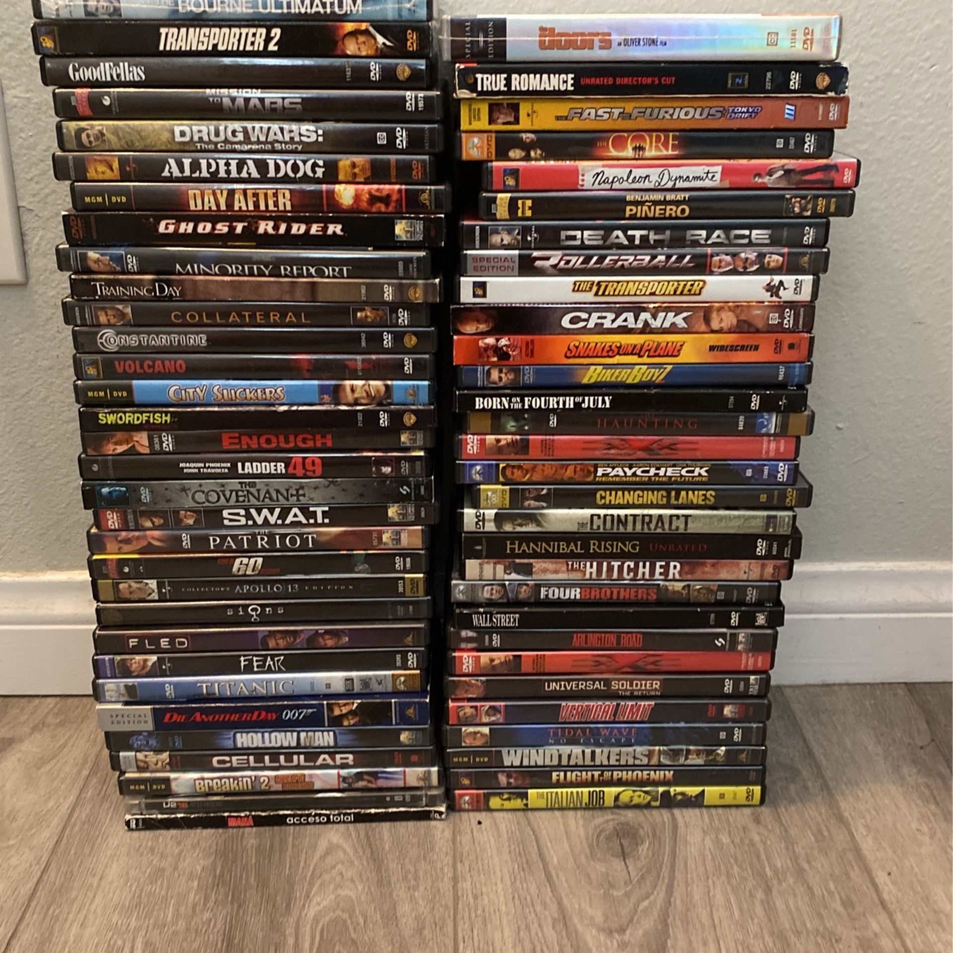 DVD Movies Lot 60 DVD
