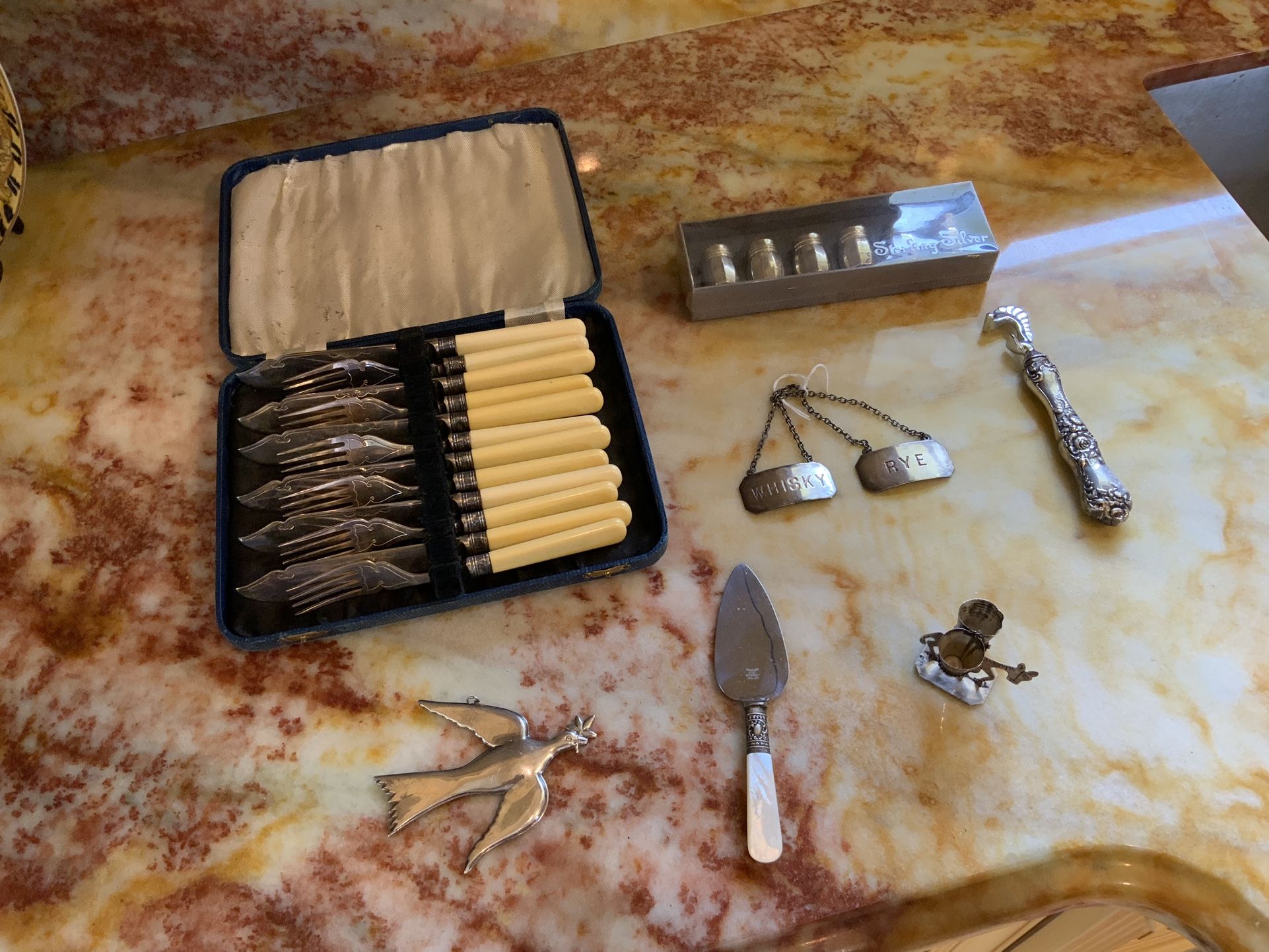 Sterling Silver Assortment Collection, All Stamped, Pick Up Only, Cash Only.