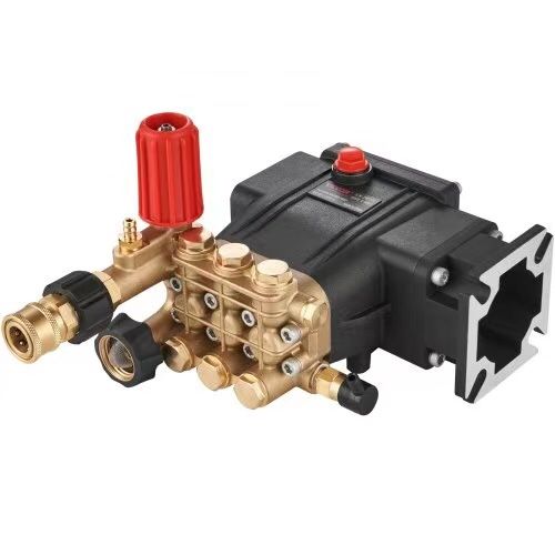 Pressure Washer Pump, 3/4" Shaft Horizontal Triplex Plunger, 3700 PSI, 2.5 GPM, Replacement Power Washer Pumps Kit, Parts Washer Pump, Compatible wit