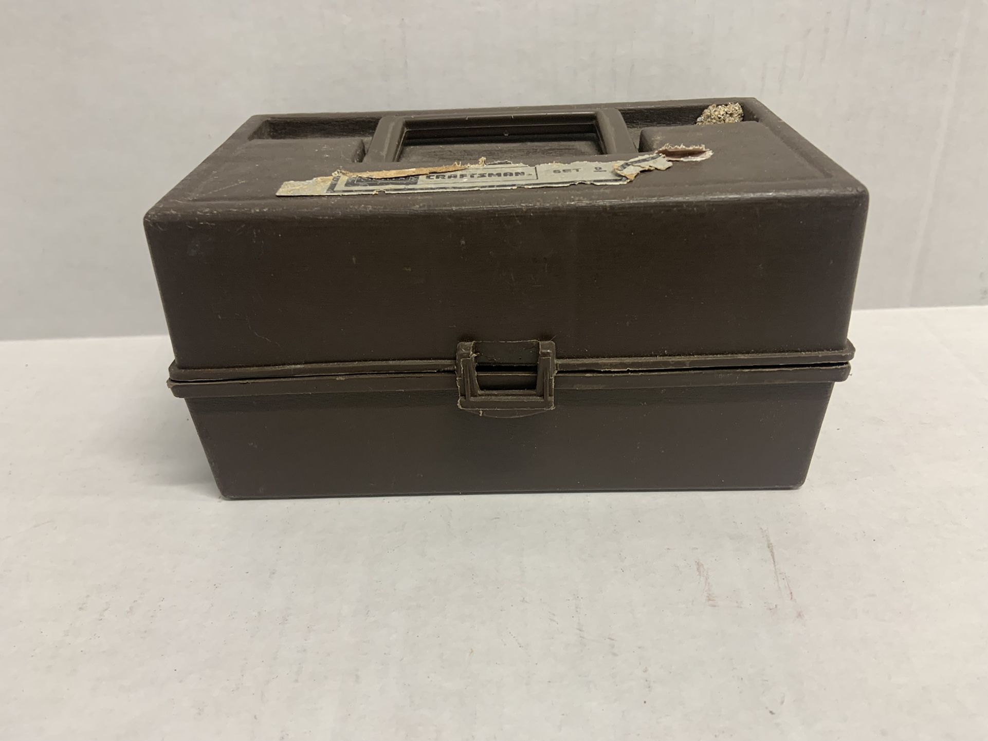 Vintage Sears Craftsman Router Bit Set ~ Case