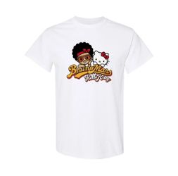 Bruno Mars x Hello Kitty White Logo Tee Size M