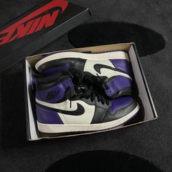 Jordan 1 Retro OG “Court Purple”