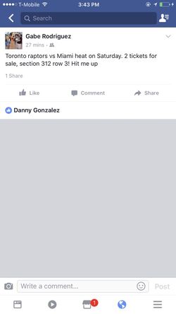 Raptors vs heat tickets for sale