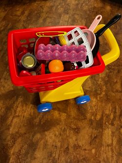 Little tykes grocery cart