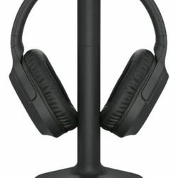 Sony WH-RF400 Wireless TV Headphones w/ Charging Dock – Refurbished Like New
