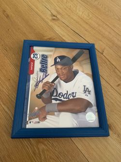 Adrian Beltre Signed, Framed, Authenticated 8x10 Pic