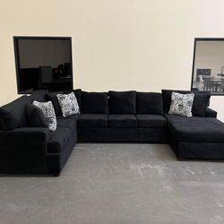 Black Sectional 