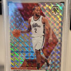 2019 PANINI MOSAIC KAWHI LEONARD #78 PSA10
