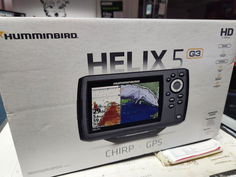 Humminbird Helix 5 Chirp G3 Gps. Fish Finder