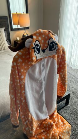 Deer Kigurumi Animal Onesie Halloween Costume Pajamas