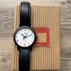 Bulova Frank Lloyd Wright Black Leather Strap Exhibition Watch 98A103