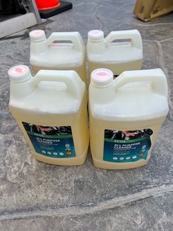 4 Gallons Ecos pro all purpose cleaner orange plus $20 each