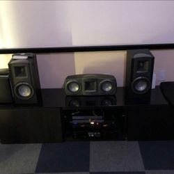 klipsch speakers and Pioneer Elite 7.2 Hi-Res Audlio