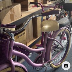 Brand New Beach Cruiser With Saddle 