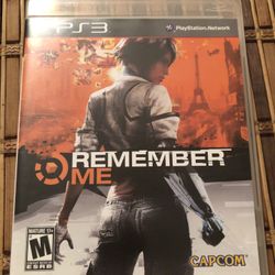 Remember Me (Sony PlayStation 3 PS3) Complete CIB Tested & Working