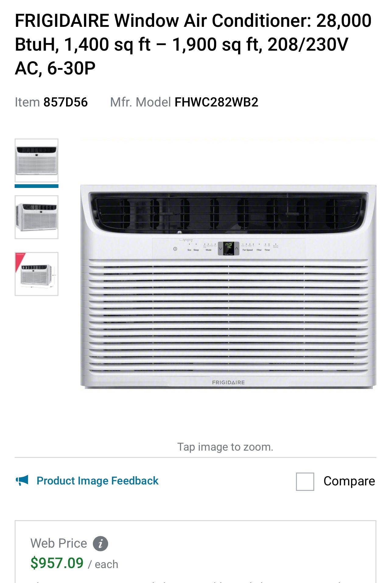 Frigidaire Window Wall Ac 
