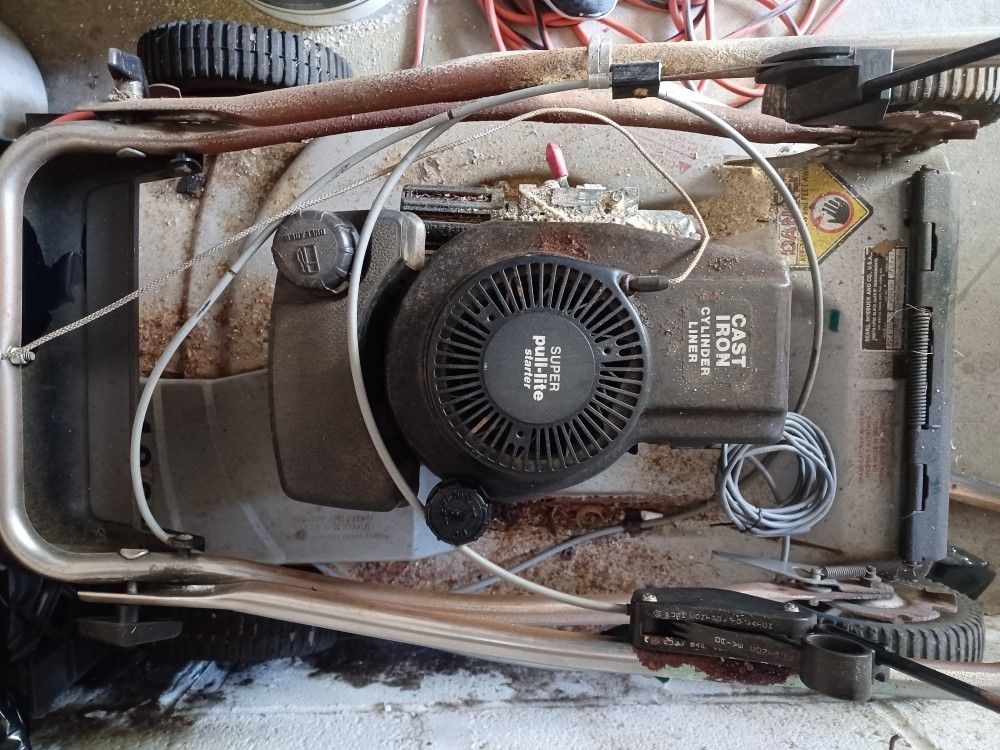 Gas Lawn Mower For Parts