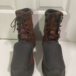 Red wing work leather 4498 boots