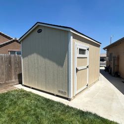 10x12 Gable-Roof Backyard Shed