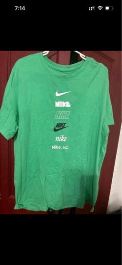 Nike Graphic T-Shirt Green XL