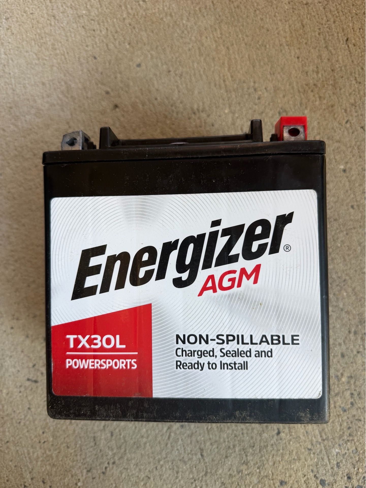Energizer TX30L AGM Motorcycle / ATV Battery