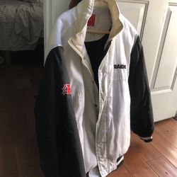 Vintage Reebok Raiders Started Jacket Size L