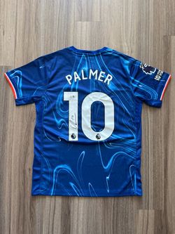 2024-25 Palmer #10 Signed Soccer Chelsea Jersey BAS Authenticated