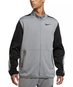 Nike Men’s Epic Knit Training Jacket - Smoke Gray/Black - Medium