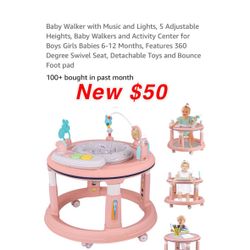 New girls pink walker $50 cash only east Palmdale off 47th