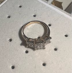 Diamond Princess Triple Halo Engagement Ring