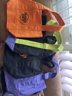 Trader Joe Mini tote Bag Halloween 