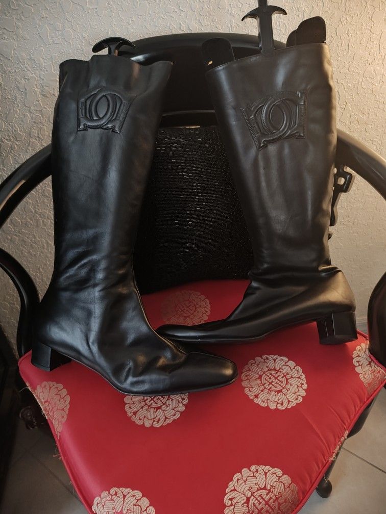 Beautiful Ferragamo Knee High Boots