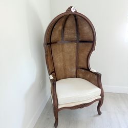 Bonifant Linen Balloon Chair