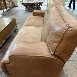 Leather Sofa 