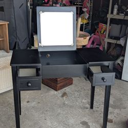 ikea black vanity 