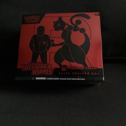 Pokemon Destined Rivals Pokemon Center ETB SEALED