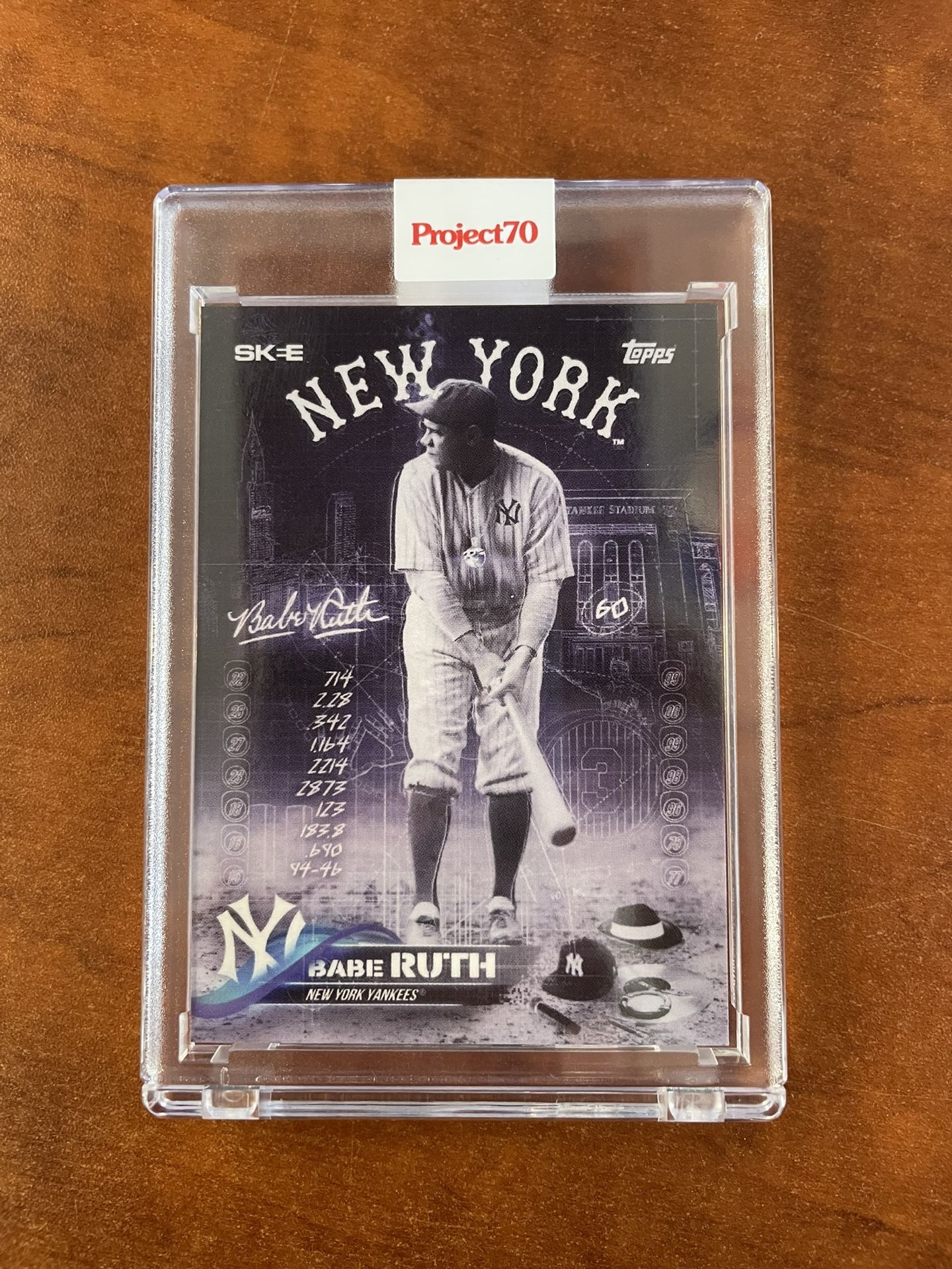 2021 Topps Project 70 Babe Ruth (by Artist, DJ Skee)