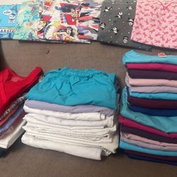 Scrub Sets, Top, Pants, Coat 