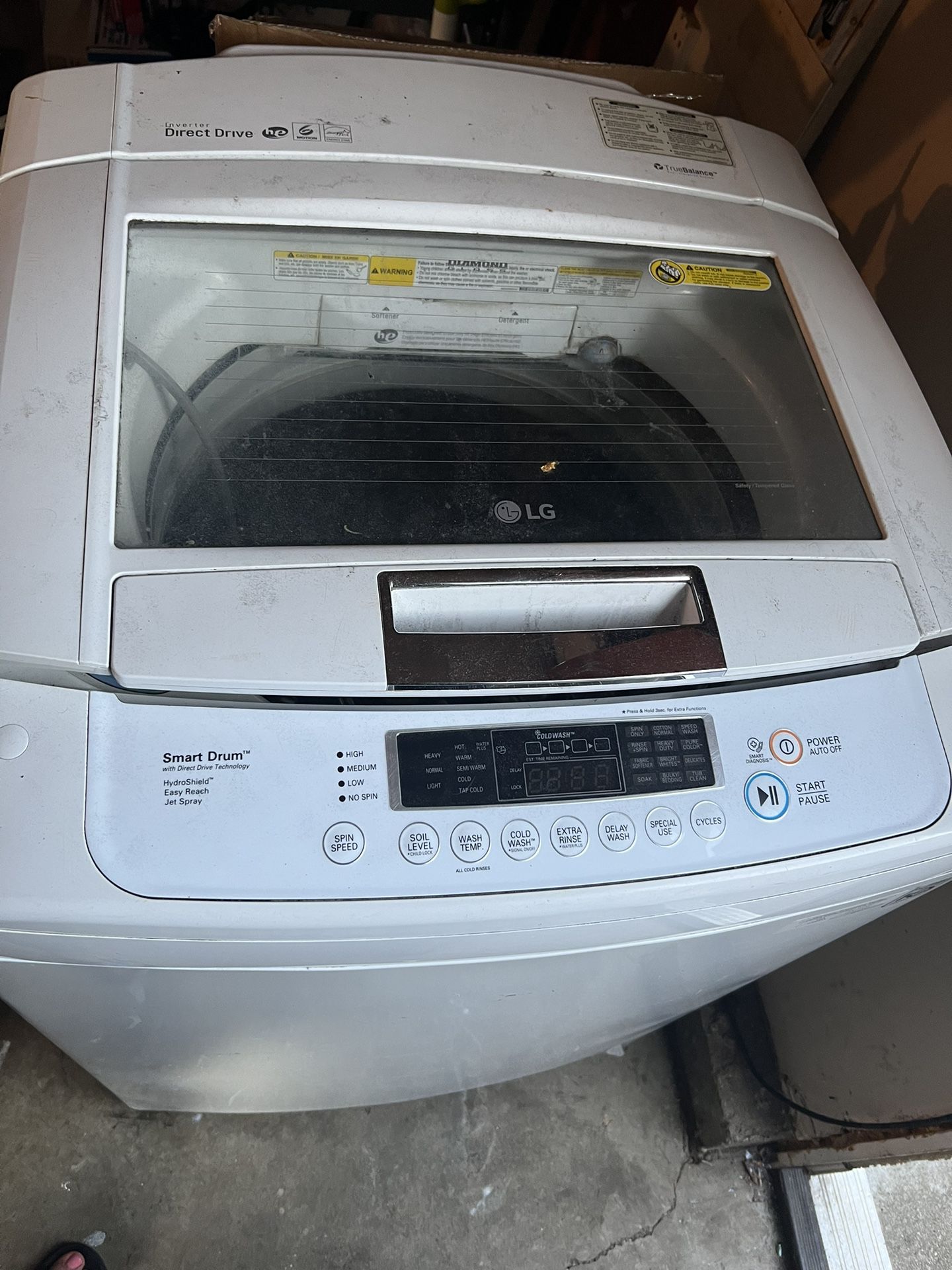 LG washing Machine Only. Used