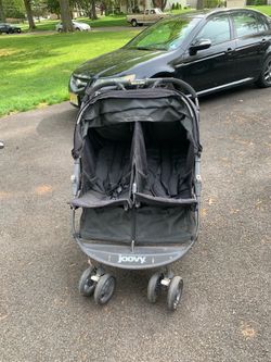 Joovy double stroller scooter x2