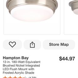 Led light flush mount