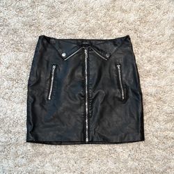 Forever 21 Vegan Leather Skirt 