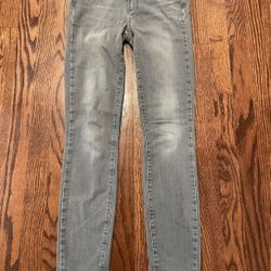 PAIGE Size 25 Verdugo Ankle Jeans - Light Grey