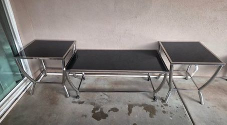 3 piece living room table set