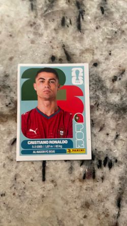 Cristiano Ronaldo panini world cup sticker