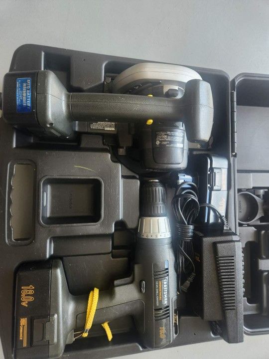 Craftsman Power Drill and Saw