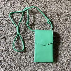 Lime Green Phone Bag