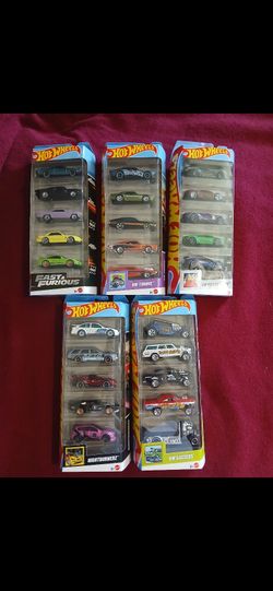 5pck Hot Wheels