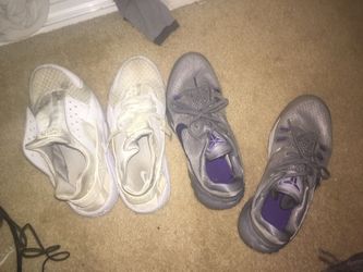 NIKE HUARACHES AND KOBES $35 SIZE 8.5